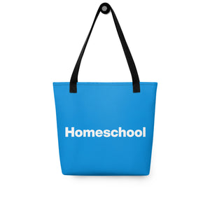 Blue Homeschool bag