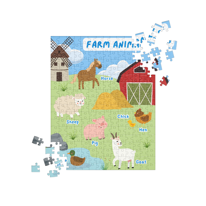 DK12 Farm Animals Puzzle